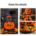thumbnail image 6 of Halloween Cupcake Stand Decoration,Halloween Reusable 3 Tier Round Cardboard Cupcake Stand Tower,Pumpkin Cupcake Tower for Halloween Birthday Wedding Proposal Anniversary Table Decorations, 6 of 6