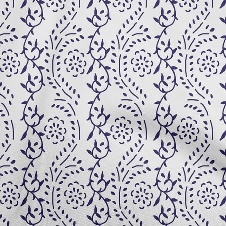 oneOone Viscose Jersey Purple Fabric Block Sewing Material Print Fabric By The Yard 60 Inch Wide-NZ