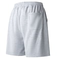 thumbnail image 6 of BXINGOHAI Mens Lounge Sweat Shorts, Casual Elastic Waist Gym Workout Shorts with Drawstring Gray,3XL, 6 of 6