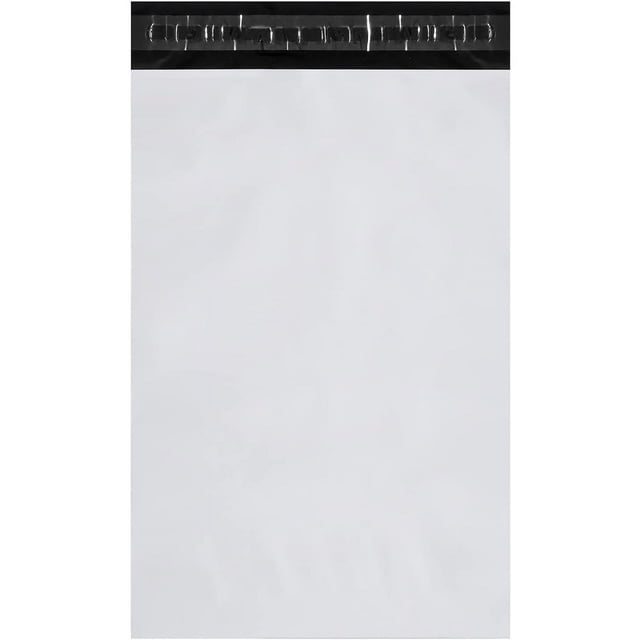 JUNWELL Poly Mailers Shipping Envelope Self Sealing Bags White