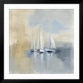thumbnail image 2 of Art.com Morning Sail I Art Print by Silvia Vassileva, Black Frame Wall Art, 38" x 38", 2 of 5