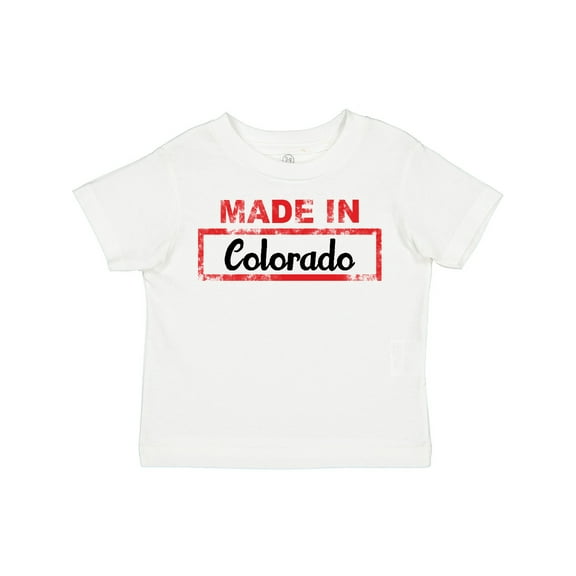 Inktastic Made in Colorado Stamp Boys or Girls Toddler T-Shirt