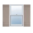 thumbnail image 4 of 14"W x 47"H Lifetime Vinyl, Standard Four Board Joined, Board-n-Batten Shutters, w/Installation Shutter-Lok's & Matching Screws (Per Pair), Wineberry, 4 of 8