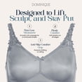 thumbnail image 2 of Dominique Women’s Jillian Wire-Free Minimizer Bra #6800 – Seamless Full Figure Wireless Bra - Lingerie for women, 2 of 6