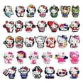 thumbnail image 2 of DIY su propio logotipo personalizado Jibitz Charm Pvc diseñador zueco lindo holle kitty Sanrio Croc Shoe Charms Sanrio Accesorios Jibitz, 2 of 4