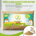 thumbnail image 4 of (8 Pound Bag) Hamster or Gerbil Bathing Sand Litter- All Natural Dry Desert Sand, 4 of 5