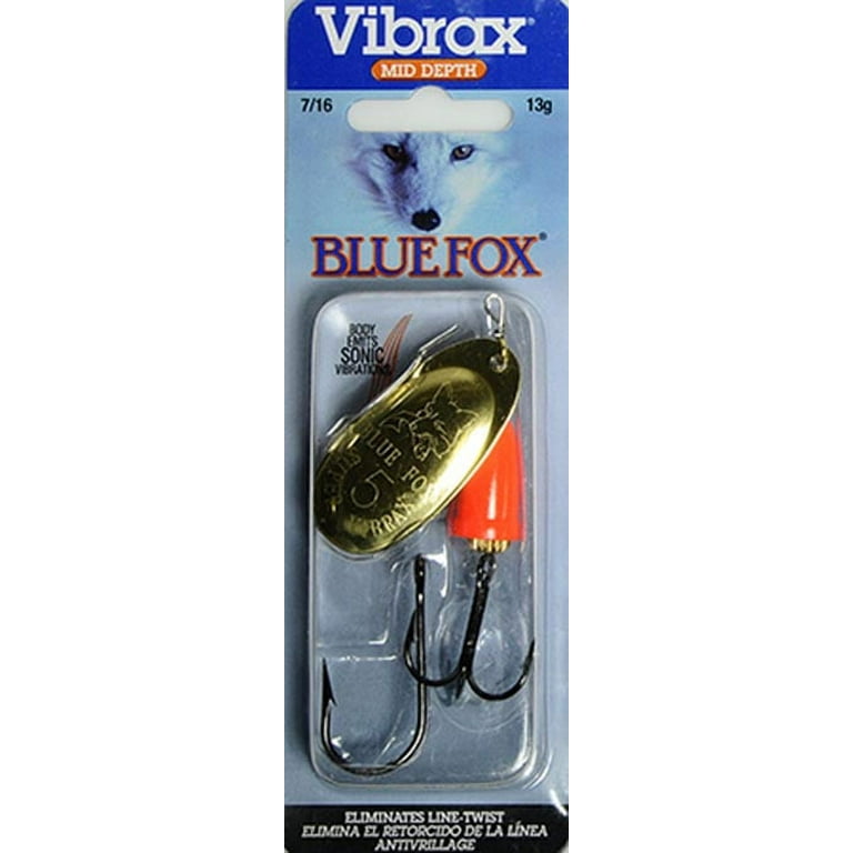 Blue Fox Classic Vibrax Spinner, Black