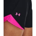 thumbnail image 3 of Pantalones cortos Under Armour Play Up 3.0 para mujer, color negro/rosa rebelde, 3 of 5