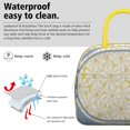 thumbnail image 3 of Lunch Bag Lunch Box for Women Reusable Insulated Lunch Cooler Bags,Large Capacity for Work Travel Picnic,Water-Resistant Blue Daisy Lunch Tote Bag Gifts for Woman Mom Yellow, 3 of 6