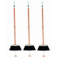 thumbnail image 1 of Ensemble de 3 Balais SweepEasy Vus dans Shark Tank - Racler, Balayer et Partir - pour Usage Intérieur et Extérieur, SweepEasy avec Grattoir (Orange), 1 of 4