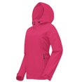 thumbnail image 3 of Kilaqueen Rain Coats for Women Waterproof Rain Jackets Packable Outdoor Hooded Windbreaker Jacket with Zip Pockets Solid Color Lightweight Outerwear, 3 of 8