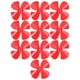 thumbnail image 1 of 10 piezas Hélice 4 palas Viento fuerte Materiales duraderos Peso ligero 40 mm Hélice de coche de juguete DIY Rojo, 1 of 9