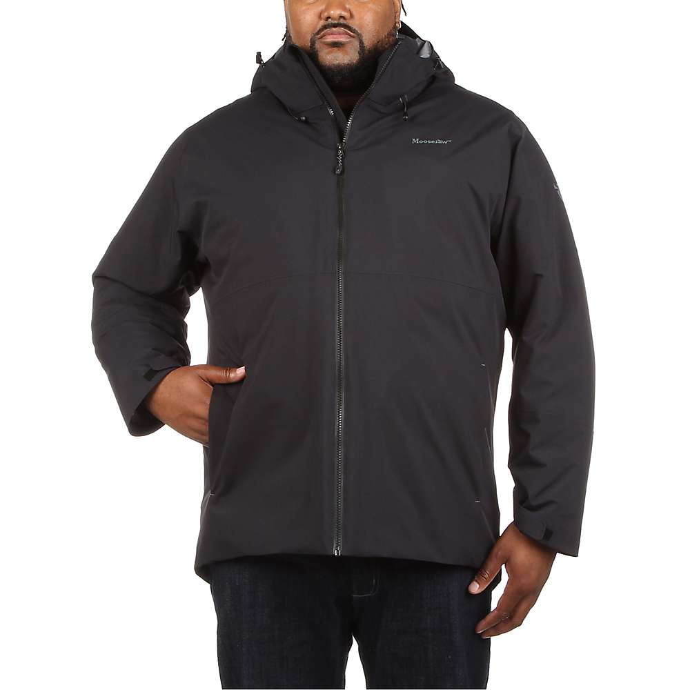 Moosejaw Men's and Big Men's Hooded Insulated Jacket, Up to Size 3X