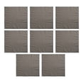 thumbnail image 1 of Inteprter 8 Uds. Toallitas de microfibra, trapo, paño de limpieza, patrón de gofres, barra, prácticos accesorios de herramientas de cocina Suministros de limpieza para el hogar Gris 30*30cm, 1 of 6
