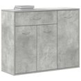 thumbnail image 2 of vidaXL Sideboard Concrete Grey 88x30x70 cm Engineered Wood, 2 of 5
