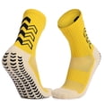 thumbnail image 2 of FhsagQ Socks Socks for Men Socks Crotchless Plus Size Adult Sports Socks Solid Color Thickened Comfortable Breathable Mid Calf Non Soccer Socks Yellow One Size, 2 of 4