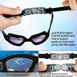 Bling 2O Kids Swimming Goggles 100% Silicone Anti Fog UV | WhichOne