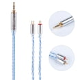 thumbnail image 3 of Gwong Electrónica HiFiHear MMCX / 2PIN / QDC 16 Core Brayed Plack Plateado Auricular Cable equilibrado, 3 of 7