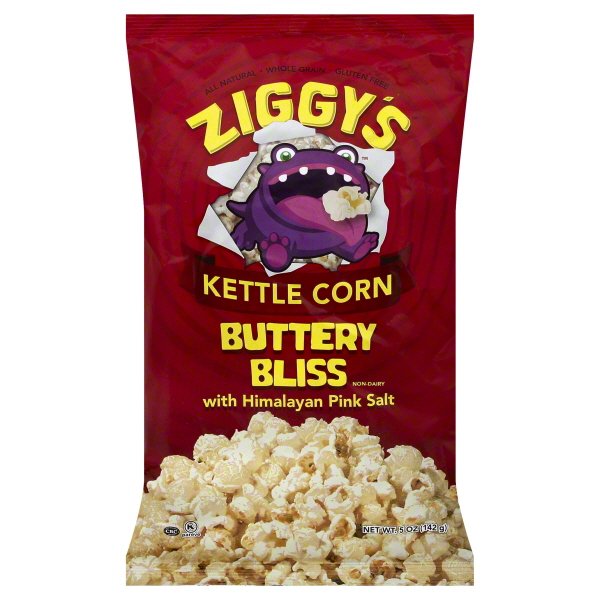 Ziggy Snack Foods Ziggys Kettle Corn, 5 oz