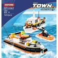 thumbnail image 6 of Oxford ST33367 Building Block Toy Coast Guard Set - Town Heroes Series, 6 of 9