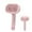 Pink, variant on erfcxs Ion Hair Brush Double Pack Brush For Clean & Shiny Ion Technology Cat Brush Battery Operated Care The From