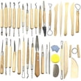 thumbnail image 1 of 40 Pcs Ceramic Clay Tools Kit Pottery Sculpting Tools Set For Beginners Professional Art Crafts, 1 of 4
