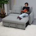 thumbnail image 4 of Soft Velvet Comfort - Enjoy a Cozy Seating and Sleeping Experience in Your Living Area, 4 of 5