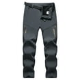 thumbnail image 2 of Njoeus Summer Pants Mens Cargo Pants Men'S Straight Cargo Pants Elastic Waistband Pants Outdoor Climbing Skiing Fitness Pants With Pockets S-6Xl(Big &Tall Size) Pants On Clearances, 2 of 4