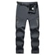 thumbnail image 2 of Pantalones largos para hombre, informales, a la moda, con bolsillos, para exteriores, rectos, para fitness, cargo, 2 of 4