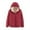 Wine, variant on VEKDONE Women's Fleece Hooded Jackets Winter Sherpa Lined Puffer Quilted Jacket Zip Up Long Sleeve Solid Coat Warm Outerwear with Pockets
