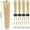 Oblique 15cm, variant on 4 Pcs Furniture Legs Wooden Solid Furniture Feet Oblique/Straight Table Feet Non-slip Chair Feet Replacement Feet Sloping