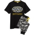 thumbnail image 1 of Batman Mens Logo Camo Long Pyjama Set, 1 of 3