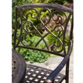 thumbnail image 5 of Cambria Cast Aluminum Brown 3-piece Bistro Bar Set, 5 of 5
