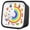 Black, variant on Kids And Adults Visual Timer With Rainbow Disk 60 Minutes Countdowns Timer For Cooking Studying And Time Management