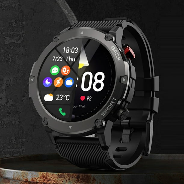 Smartwatch Heart Rate Health Monitor Smart Watch Fitness Tracker 300mAh Batería JShteea Nuevo