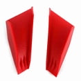 thumbnail image 3 of 1 Par De Aletas Universales De Motocicletas Kit De Ala Aerodinámica Abo Rojo, 3 of 7
