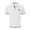 #03Navy, variant on Premium Ice Silk Waffle Knit Polo Men Classic Horse Logo Contrast Cuff Solid Color Casual Short Sleeve Tee Gray XL