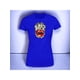 thumbnail image 1 of Playera Blusa Con Estampado De Always Rock Con Labios Sexys Ropa Para Mujer Color Azul Talla Grande Marca Emil SaEs, 1 of 4