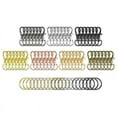 thumbnail image 1 of 98 Pieces Swivel Clasps Lanyard Snap Hooks Keychain Clip Hooks Lobster Claw Clasps Metal Hook Clasps  Rings for Keychain Sewing, 1 of 6