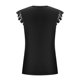 thumbnail image 5 of Moda mujer Casual Sexy verano cuello pico encaje ajuste chaleco Color sólido tira pulóver blusa superior Pompotops  lopia988162, 5 of 9