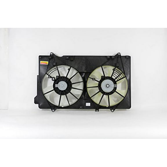 Dual Radiator and Condenser Fan Assembly - Cooling Direct Fit/For MA3115152 13-16 Mazda CX5 Fits select: 2013-2016 MAZDA CX-5