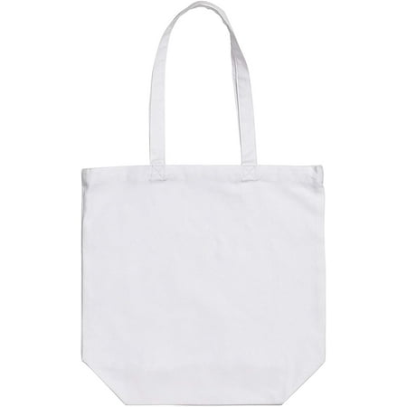 Large Cotton Tote Bags 16x16x6” - 100% Cotton Canvas 12 Pack | Walmart ...
