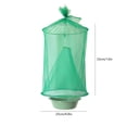 thumbnail image 3 of Trampa jaula colgante mosca moscas plegables reutilizables trampas de red para patio (tipo de corbata) Sywqhk Libre de BPA, 3 of 3