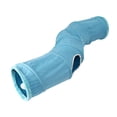 thumbnail image 2 of Cama interactiva plegable del juguete del túnel del gato con 4 agujeros de mirada para hurones Azul Yuyangstore Túnel de gato, 2 of 8