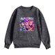 thumbnail image 1 of Moonsky Sudadera de cuello redondo Pop De-on - Sudadera de manga larga con estampado del cantante HUNTR/X - Sudadera de cuello redondo y manga larga para hombre y mujer Gris oscuro 120, 1 of 5