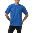 thumbnail image 4 of Pro Club Men's 6-Pack Heavyweight Cotton Short Sleeve Crew Neck T-Shirt, 4 of 5
