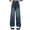 D229/Blue, variant on Afdoent Girls Jeans Denim Pants Straight Leg Trousers Loose Fit Wide Leg Casual Fall Long Pants For Big Kids And Youth Streetwear Fashion 6-7 Years