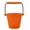 Orange, variant on Dadiaei Baby Foldable Multifunctional Beach Bathing Portable Soft Water Bucket Beach & Water Play Kit Portable Play Supplies, Orange