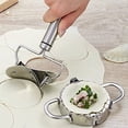 thumbnail image 4 of Dumpling Maker Set, 2 Piece Stainless Steel Dough Press, Rechargeable Electric Dumpling Maker for Kitchen Accessories, Time-Saving with Adjustable Gears for Homemade Pastries,, 4 of 8
