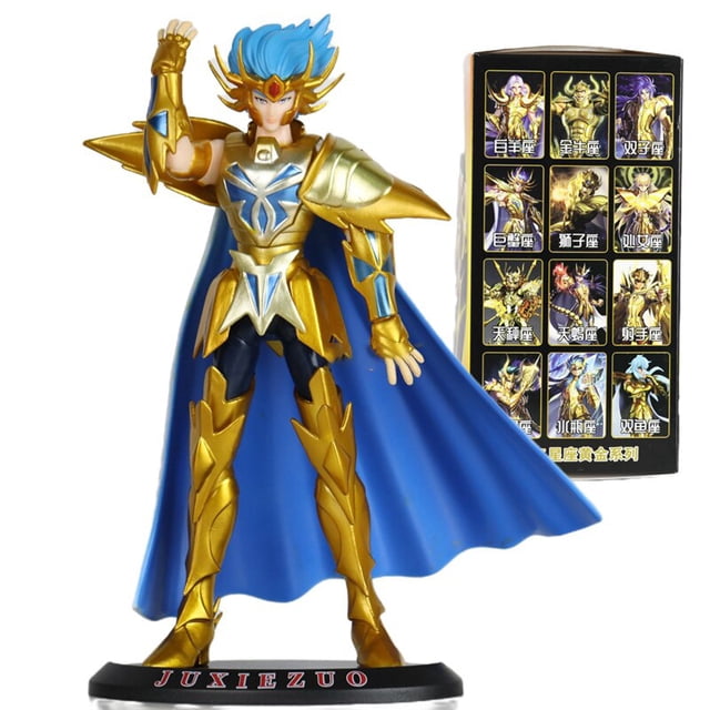 19cm Saint Seiya Anime Figures Myth Cloth EX Pegasus Dragon Shiryu Hyoga Cygnus Phoenix Ikki Action Figure Model Ornaments Toys Fivean unisex